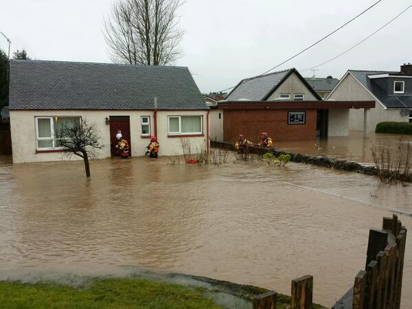 Kirkconnel flood, 30th December 2013