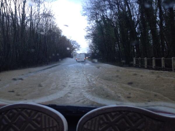 Flooding on the River Mole