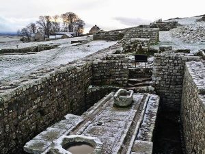 Snow on Hadrian's wall