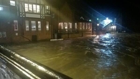 Flooding in Tonbridge