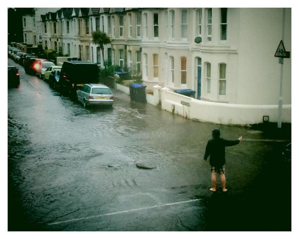 Floods in Worthing, 28th July 2014